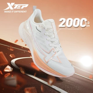 XTEP 2000KM 3.0 รองเท้าวิ่งสำหรับผู้หญิง เหมาะสำหรับการทดสอบสมรรถภาพทางกายกลางแจ้งระดับมืออาชีพ