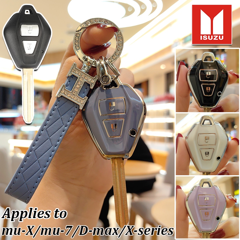 เคสรีโมท Isuzu D-max mu-7 X-series mu-X ปลอกกุญแจรถ พวงกุญแจ