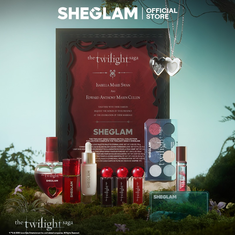 The Twilight Saga X SHEGLAM Full Collection Set