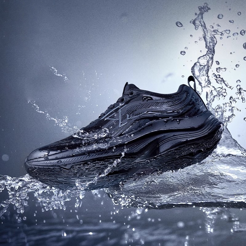 إكستيب حذاء جري Waves ـ رجالي أسود — صورة 6