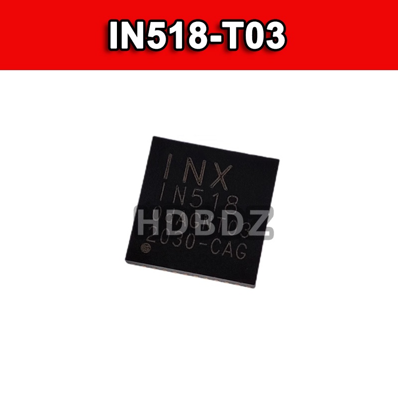 1~5PCS IN518-T03 QFN40 ชิปหน้าจอ LCD IC SMD