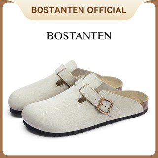 【ฟรี GAT sneakers】 BOSTANTEN รองเท้าคลอ็กมูลส์ ใส่ได้ทั้งผู้…
