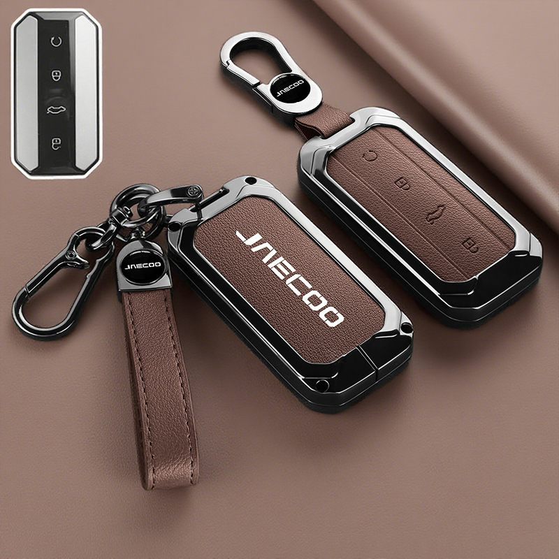 เคสกุญแจรีโมทรถยนต์ อุปกรณ์เสริม สําหรับ  Jaecoo J5 EV Jaecoo 5 EV กระเป๋ากุญแจรถ อะไหล่รถยนต์ เคสป้