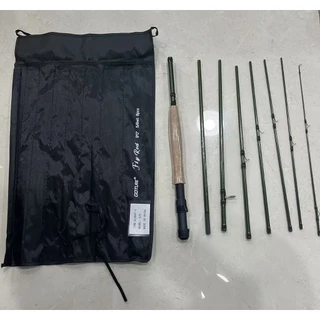 Goture Fly Fishing Rod คันเบ็ดตกปลาฟรายฟิชชิ่ง คันเบ็ดตกปลาพร้อมกระเป๋า 4 ท่อน 2.7 เมตร 9ฟุต จัดส่งจากไทย