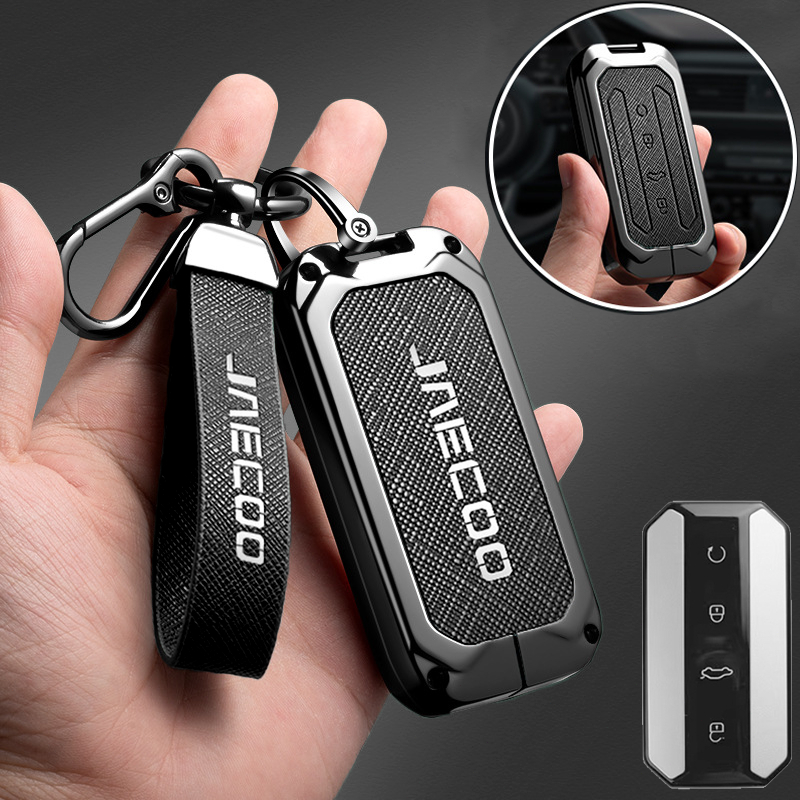 เคสกุญแจรีโมทรถยนต์ อุปกรณ์เสริม สําหรับ  new Jaecoo J5 EV Jaecoo 5 EV อะไหล่รถยนต์ เคสป้องกันกุญแจร