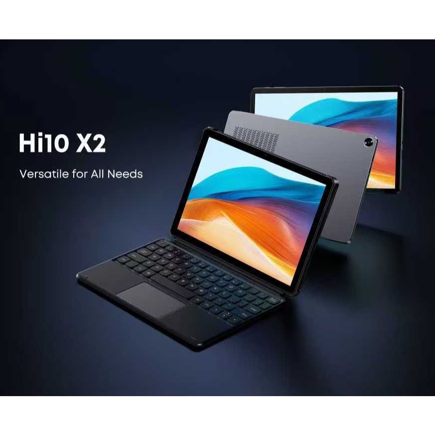 CHUWI Hi10 X2 แท็บเล็ตแล็ปท็อป 2 IN 1 8GB DDR5 256GB SSD,Intel Core i3-10100Y UHD Graphics615,10.1 "