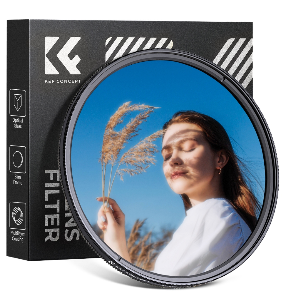 K&f Concept NANO-C Black Mist 1/4 & CPL Filter 2 in 1 Black Diffusion Circular Polarizing Effect Fil