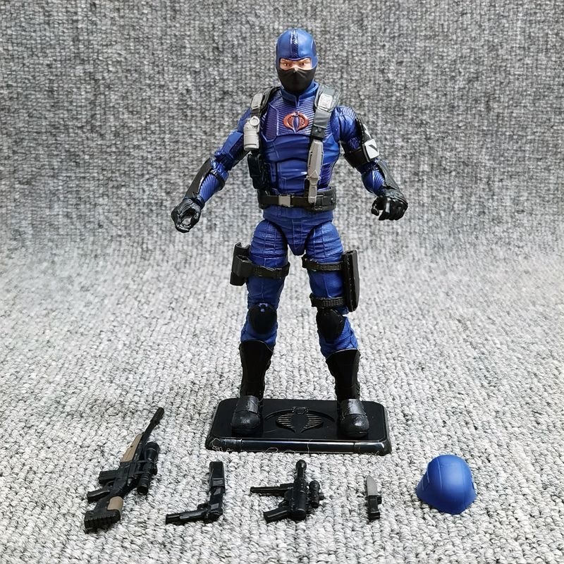 In Stock 6 นิ้ว GI Joe Classified Series Retro Snake Eyes & Cobra Trooper Action Figure ของเล่นของขว