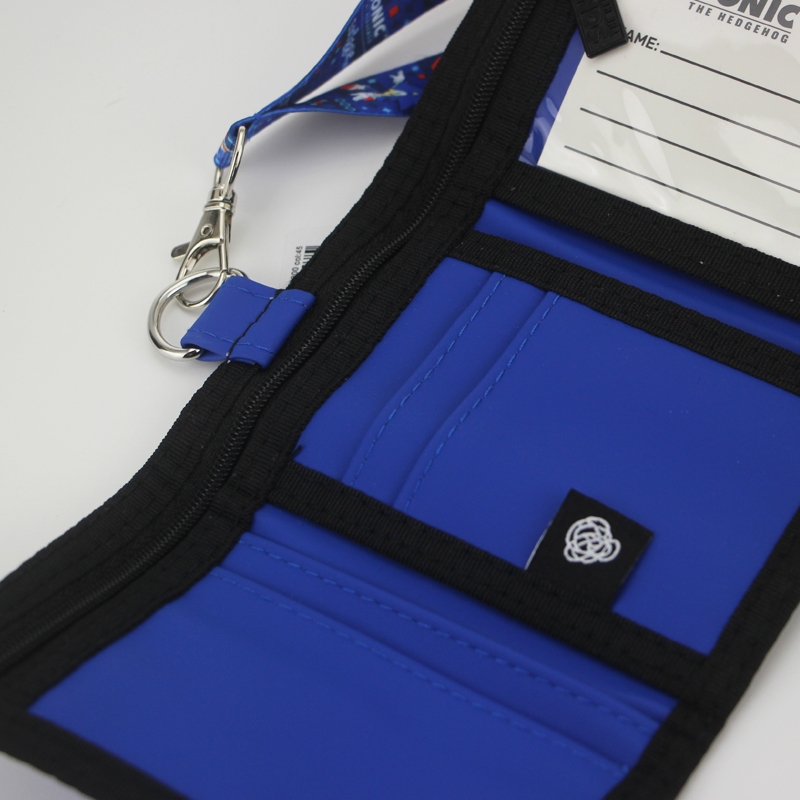 กระเป๋าสตางค์หนังผู้ชายโซนิคเม่น – ที่เก็บบัตรคลัตช์พับได้ 3 ชั้น 5 นิ้วกระเป๋าเดินทางสําหรับเด็กที่ใส่เงิน - รูปที่ 6