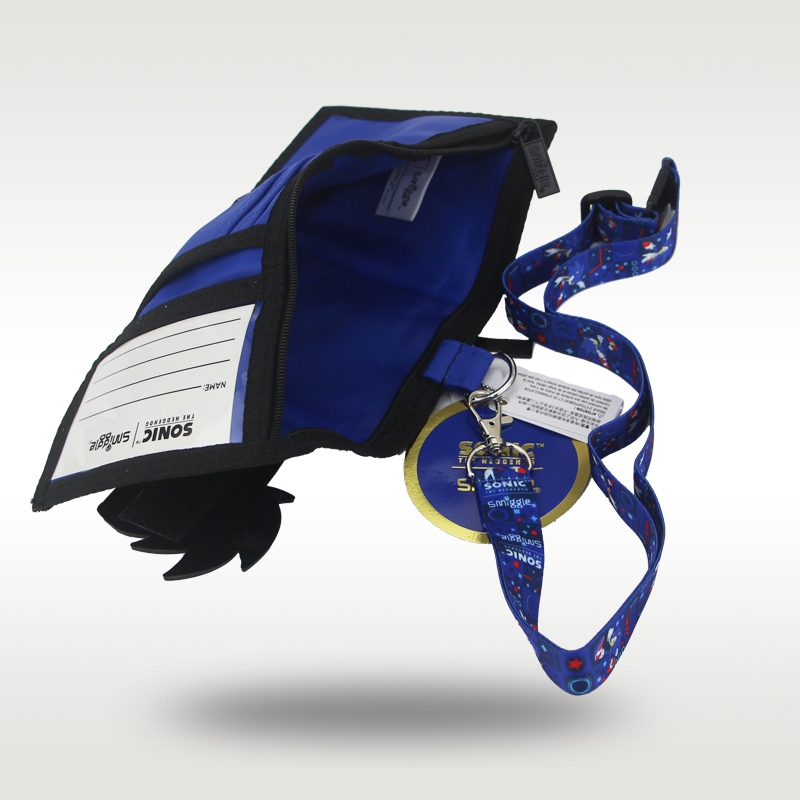 กระเป๋าสตางค์หนังผู้ชายโซนิคเม่น – ที่เก็บบัตรคลัตช์พับได้ 3 ชั้น 5 นิ้วกระเป๋าเดินทางสําหรับเด็กที่ใส่เงิน - รูปที่ 4