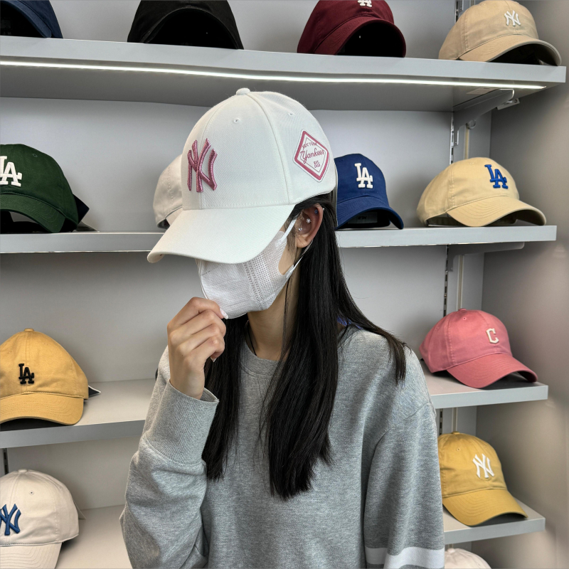 หมวก MLB เกาหลี 2025 หมวกเบสบอลกีฬา NY/LA ใหม่ CP66 ของแท้ 100% - รูปที่ 5