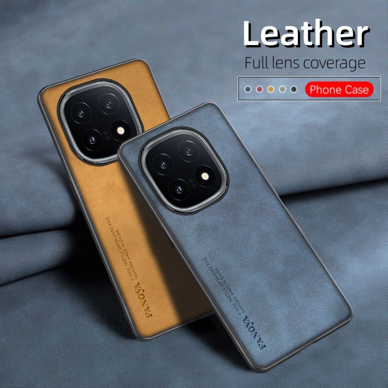 ปลอกหนังสําหรับ vivo iQOO 15 iQOO15 iQ0015 เคสโทรศัพท์หรูหรา Matte Skin Friendly Silicone Edge Hard 