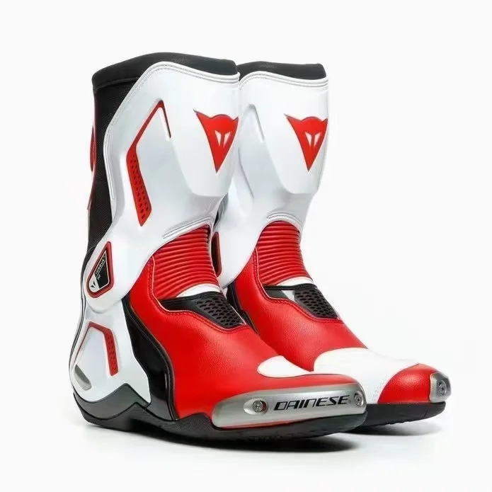 Dainese แรงบิด 3 ออก รองเท้าขี่มอเตอร์ไซค์ รองเท้าขี่ป้องกันโลหะผสมไททาเนียม