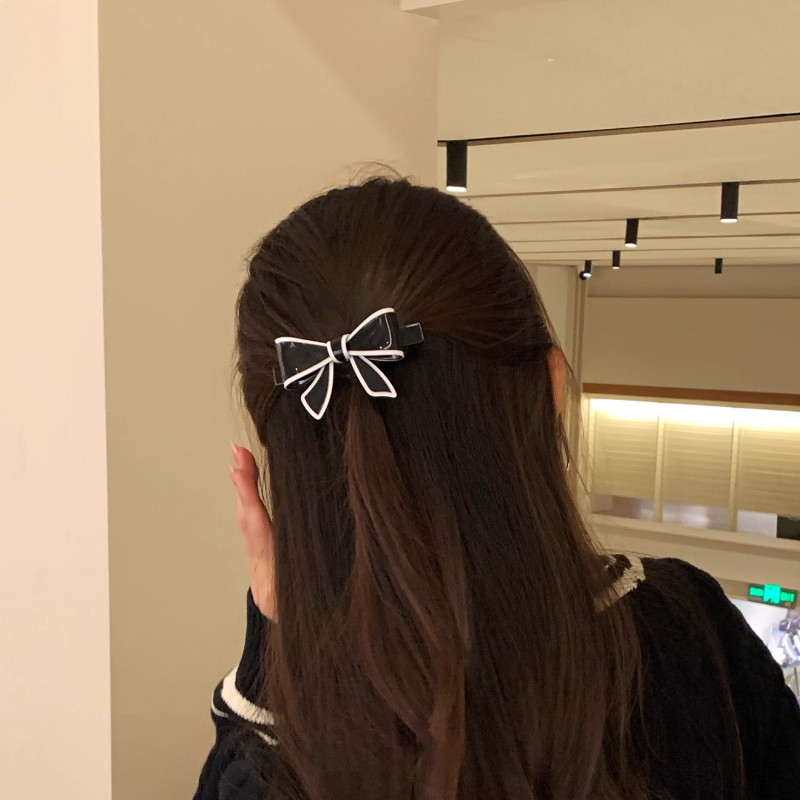 【DIDA DIDA】 กิ๊บติดผมโบว์ กิ๊บติดผมหางม้าน่ารัก โบว์ติดผม เครื่องประดับผมสไตล์เกาหลี - รูปที่ 2