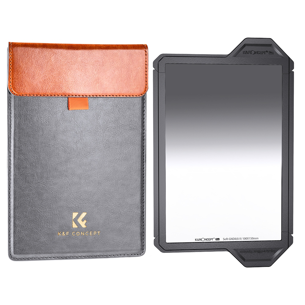 K&F Concept NANO-X RPO 100*150*2 มม. GND8/GND16 Square Filter HD Optical Glass กันน้ํา ND Filter