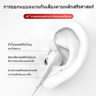[ราคาประหยัด]Samsung-เอ็กซ์คลูซีฟ สาย typ c 3.5mm ด้วยไมโครโฟน คุณภาพสูงแท้หูฟังมีสาย หูฟังนอน หูฟังวิ่ง
