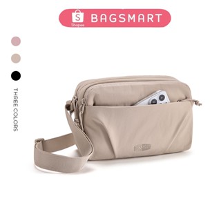 BAGSMART แฟชั่น Crossbody Bag กระเป๋าสลิงไหล่น้ำหนักเบากระเป…
