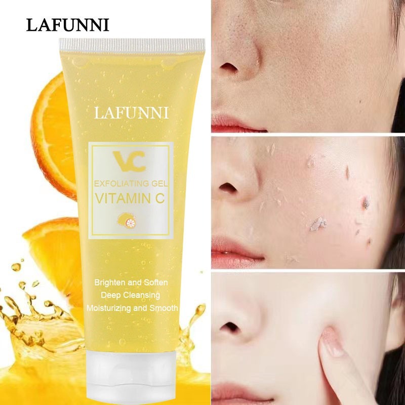 Lafunni เจลขัดผิววิตามินซีให้ความชุ่มชื้นซ่อมแซมผิวกาย