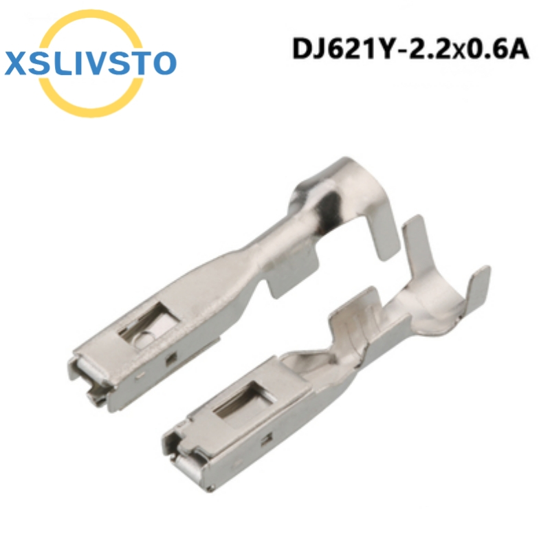 50/100 pcs DJ621Y-2.2-0.6A สายไฟรถยนต์ทองแดง terminal connector ฤดูใบไม้ผลิ G468
