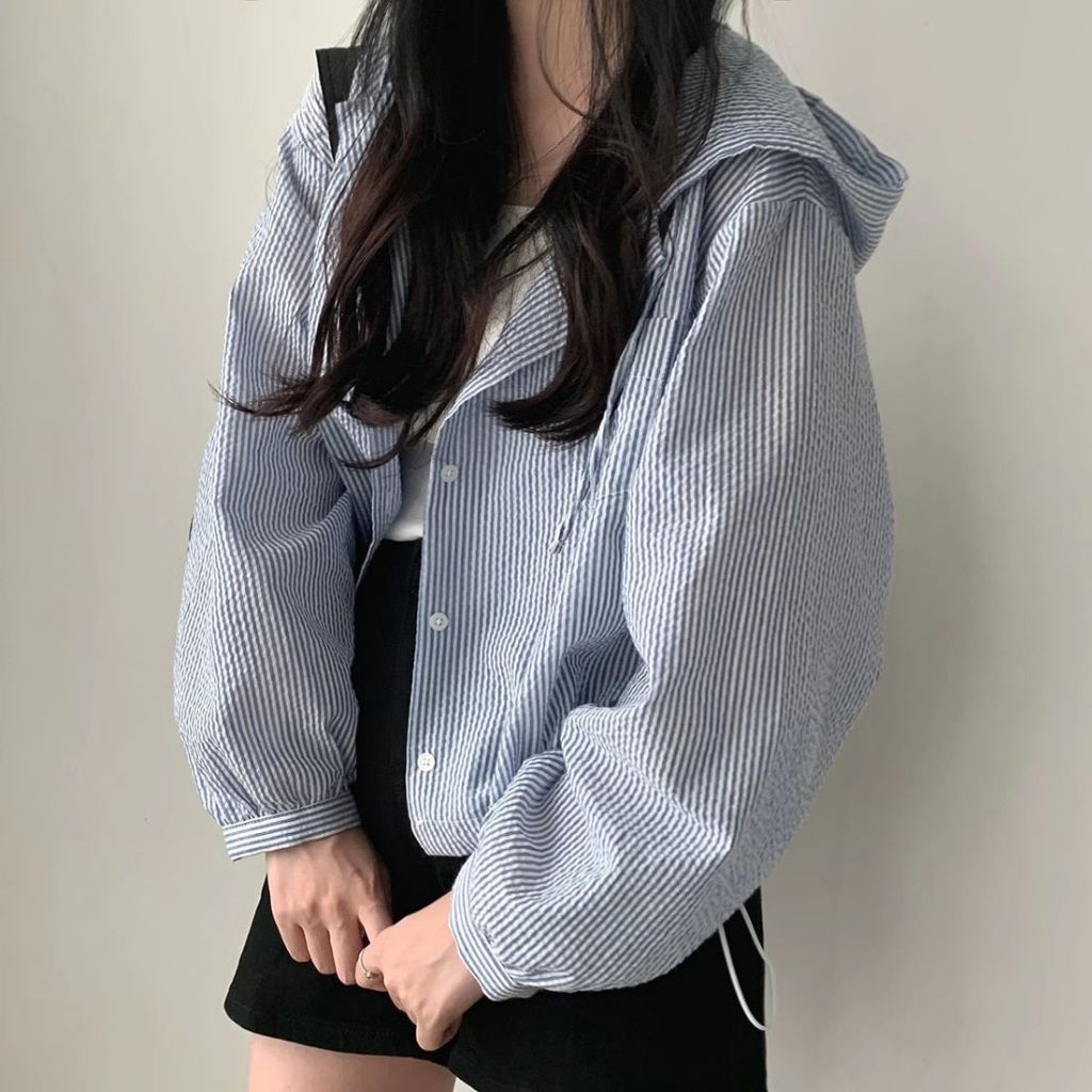 ใหม่ เสื้อเชิ้ตแขนสั้น คอกลม สีพื้น สไตล์เกาหลี แฟชั่นฤดูร้อน สําหรับผู้หญิง