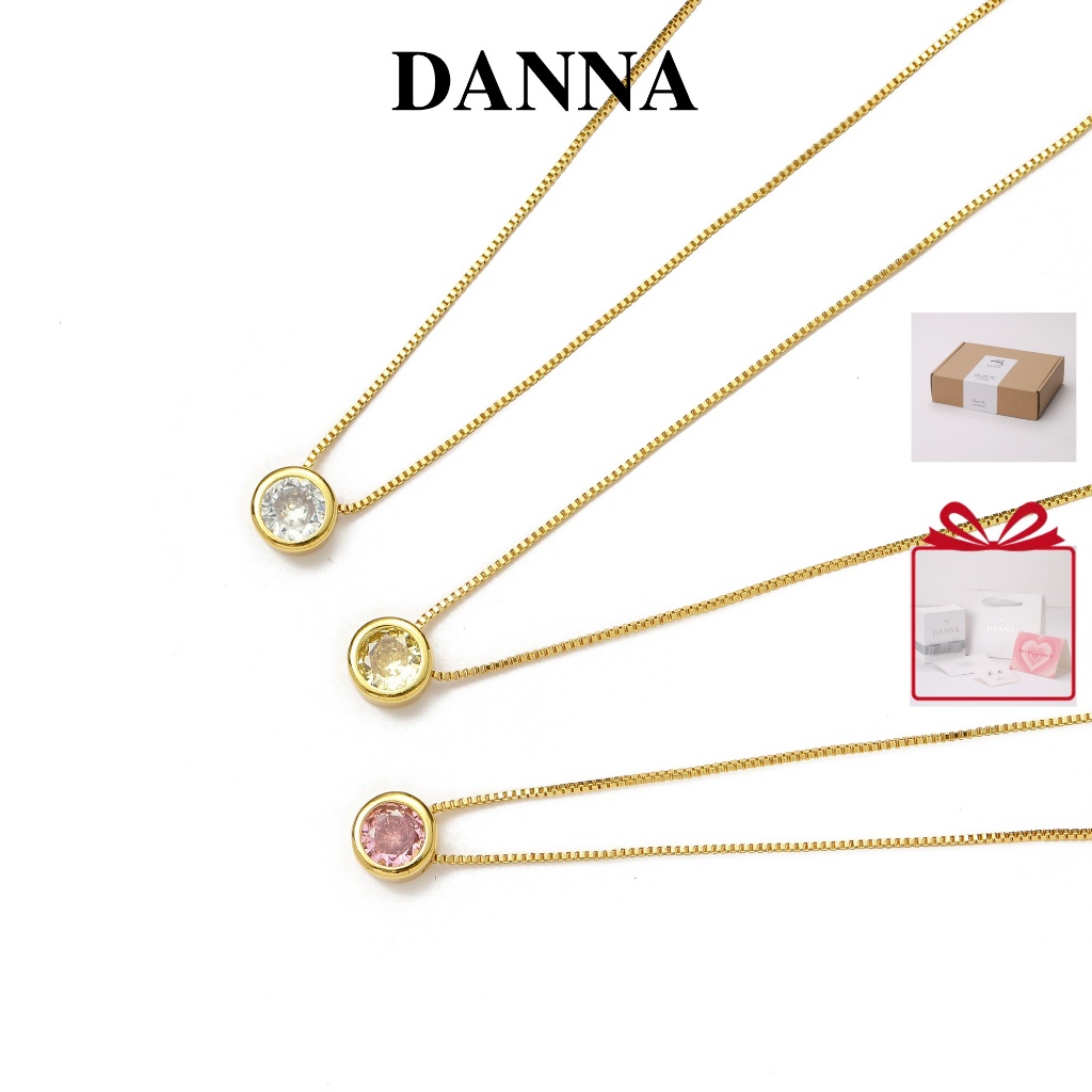 สร้อยคอเสน่ห์ DANNA Jewelry18K gold-plated  | เรียกโชคดี ความรัก ความมั่งคั่ง | เสริมพลังดึงดูดใจ พร้อมกล่องของขวัญสุดหรูstellar