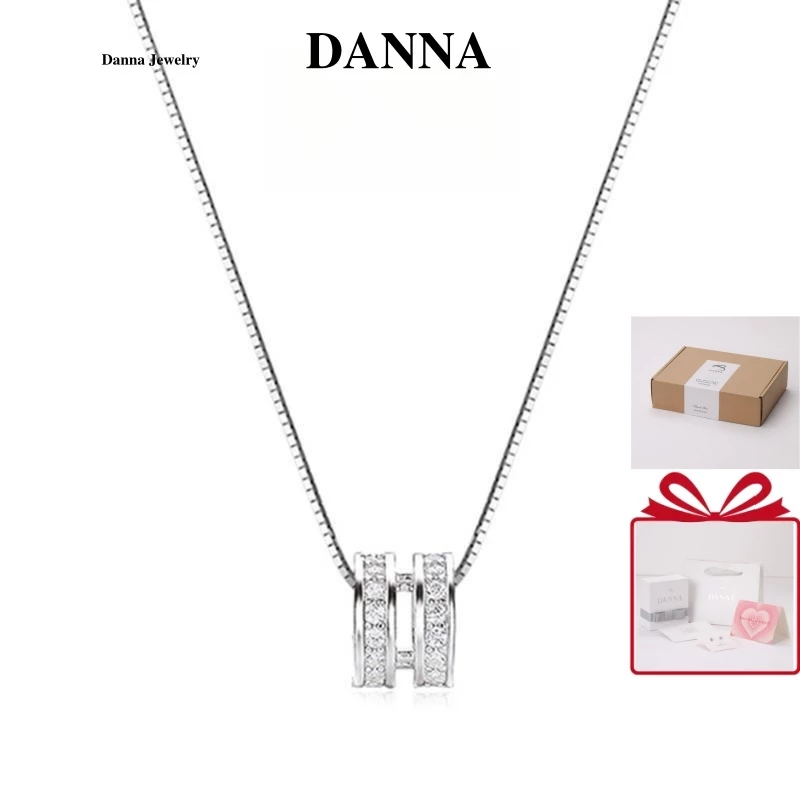 Danna Jewelry สร้อยสร้อยคอเบลล่า, เครื่องประดับดาน่า, dn0008, พร้อมกล่องเครื่องประดับ, เขียนใบเสร็จจี้เงินแท้ Ls necklace jewelryสร้อยคอสร้อยคอ สร้อยแฟชั่น สร้อยgift box ของขวัญbirthday gift