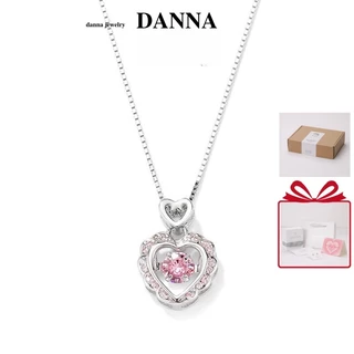 สร้อยคอเงินแท้ Danna รุ่น dn023 สไตล์หรูหรา พร้อมกล่องของขวัญ + การ์ดอวยพร เครื่องประดับแฟชั่นผู้หญิงLs necklacejewelryสร้อยหัวใจสร้อยแฟชั่นgift box ของขวัญ