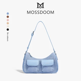 MOSSDOOM Liora Bag กระเป๋าสะพายไหล่ ทรงโฮโบสุดคิวต์ สวยหวานมินิมอล