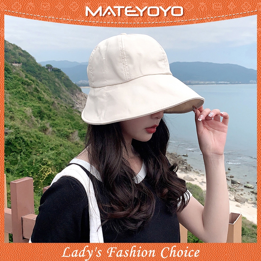 MATEYOYO หมวกสำหรับผู้หญิง แห้งไว ระบายอากาศได้ดี ป้องกันรังสี UV สามารถปรับให้กระชับตามขนาดศีรษะ