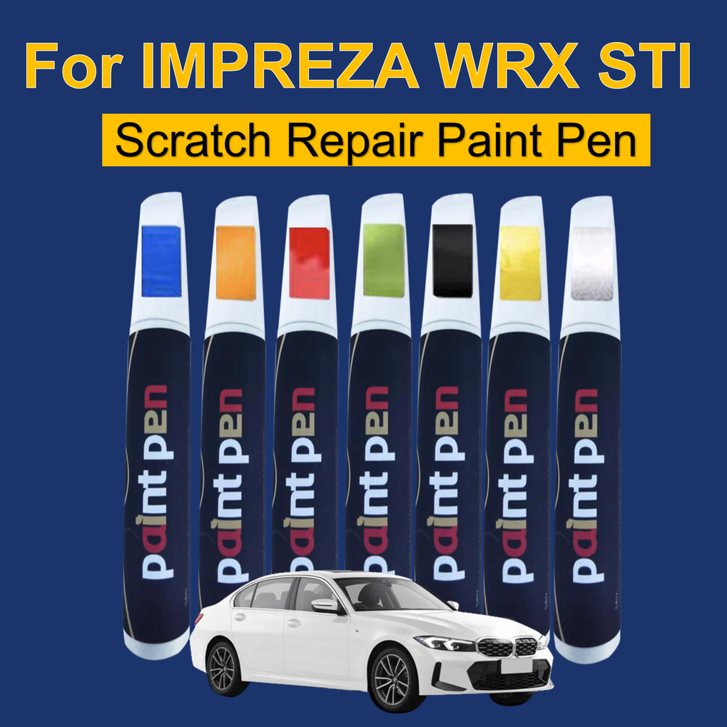 SUBARU IMPREZA WRX STI ปากกาซ่อมชิปสีรถ ปากกาฟื้นฟูสี op-rated touch-up ปากกา Clear coat scratch Repair