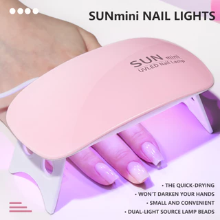 โคมไฟเมาส์สำหรับตกแต่งเล็บสีชมพูแบบพกพาพร้อมสาย USB โคมไฟตกแต่งเล็บขนาดเล็ก เหมาะสำหรับร้านทำเล็บ
