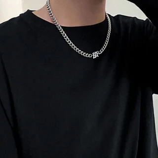 CoolChgสร้อยคอชุบเงิน ไม่จํากัดเพศ อินเทรนด์เครื่องประดับแฟชั่นน้ําหนักเบาสําหรับสวมใส่สบายๆทุกวัน 📦จัดส่งจากกรุงเทพ