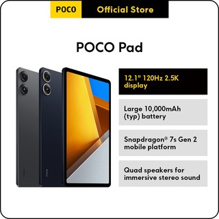 POCO PAD 8+256  powered by Snapdragon® 7s Gen 2 Global Version With 1-year Warranty