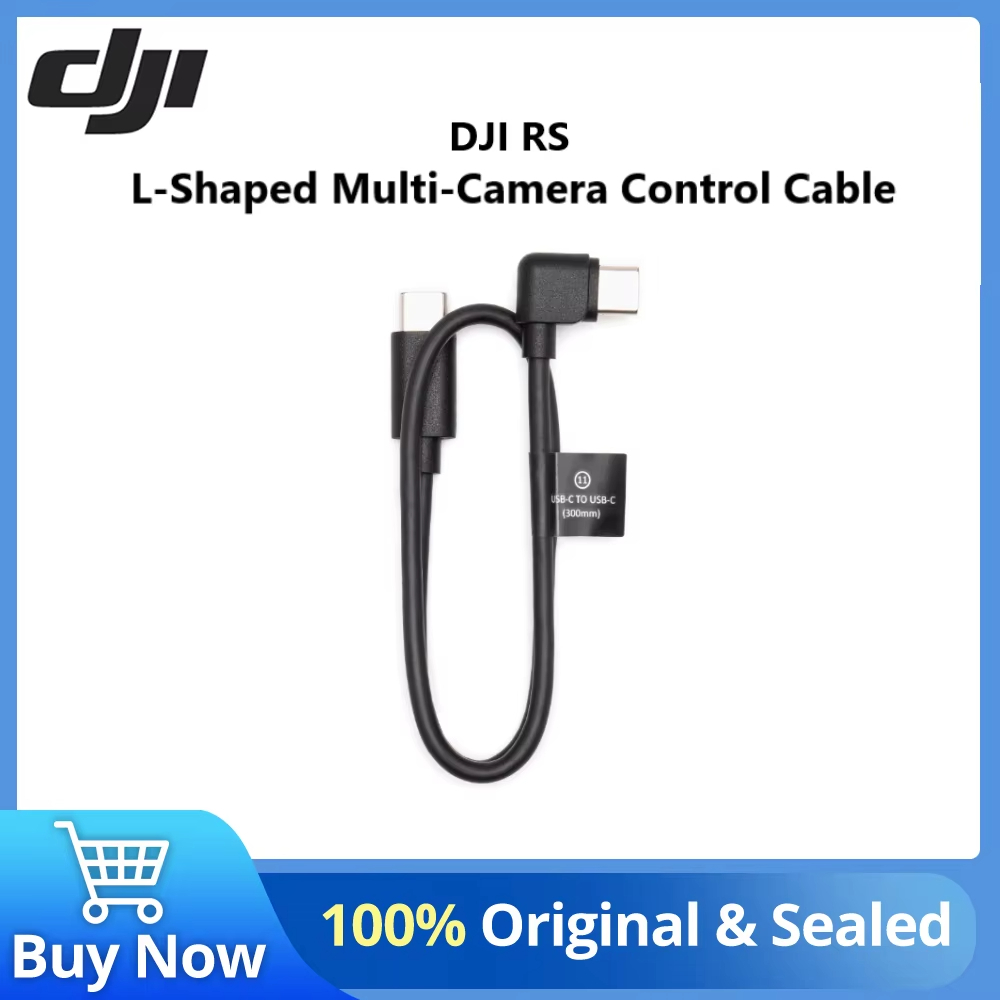 สายควบคุมกล้องหลายตัว DJI RS L (USB-C, 30 ซม.) สําหรับ DJI RS 4 DJI RS 3 DJI RS 2