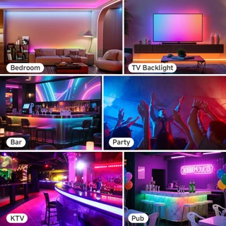 BTF-LIGHTING WS2812B (ECO) แถบไฟ Led เส้น 5050 RGB พิกเซล LED DC5V แอดเดรสได้ โปรแกรมได้ LED