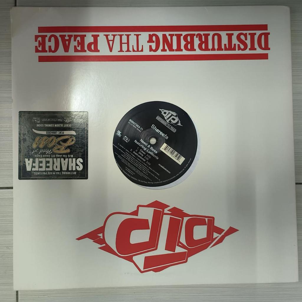 Shareefa Featuring Ludacris – Need A Boss HIP HOP 2006 VINYL LP