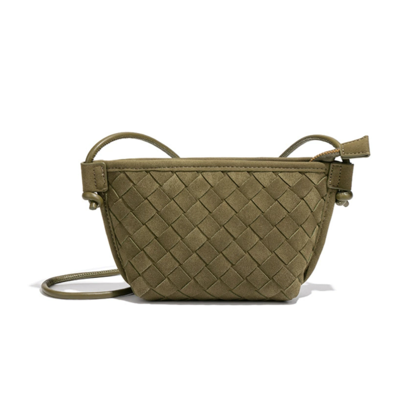 SeaGloca แฟชั่นทอ Vintage Dumpling กระเป๋าอเนกประสงค์ไหล่ Crossbody สําหรับผู้หญิงไม่มี 2045 - รูปที่ 5