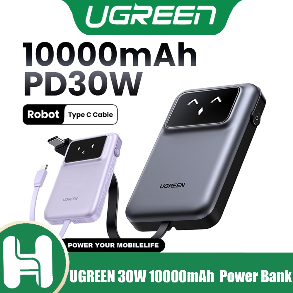 UGREEN Magnetic 30W 10000mAh Wireless Charger Power Bank USB-C PD 30W SCP22.5W Uno Power Bank