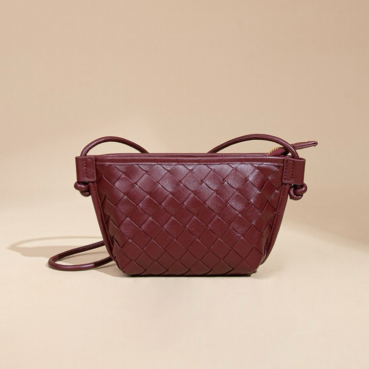 SeaGloca แฟชั่นทอ Vintage Dumpling กระเป๋าอเนกประสงค์ไหล่ Crossbody สําหรับผู้หญิงไม่มี 2045 - รูปที่ 3