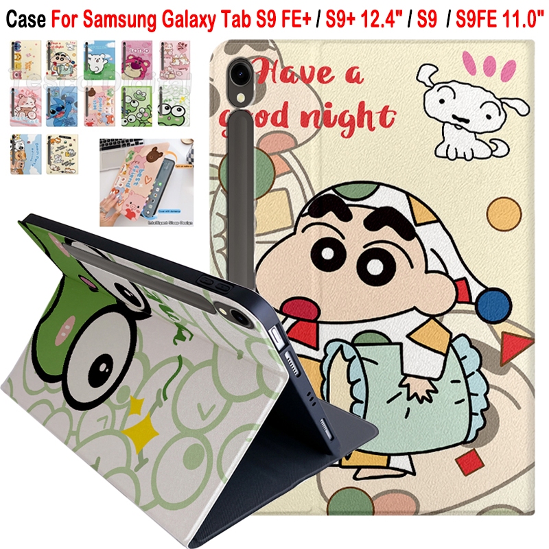 SAMSUNG สําหรับSamsung Galaxy Tab S9 FE+ S9 + 12.4 "S9 S9FE 11.0 "SM-X810 SM-X816B SM-X818U SM-X710 
