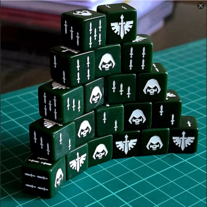 Dark Angel ลูกเต๋า warhammer ลูกเต๋า warhammer ลูกเต๋าชุด warhammer เกมเครื่องมือ