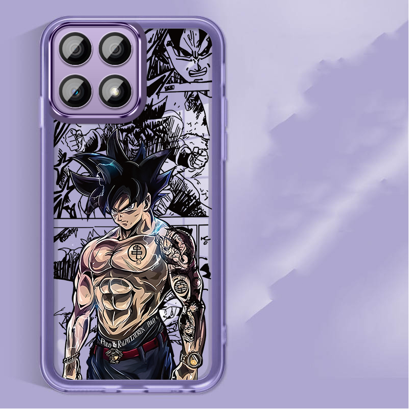 Honor X7d 5G 400 สมาร์ท 5G X7D Dragon Ball Case Super Saiyan Case Clear Shell Protetora Cover