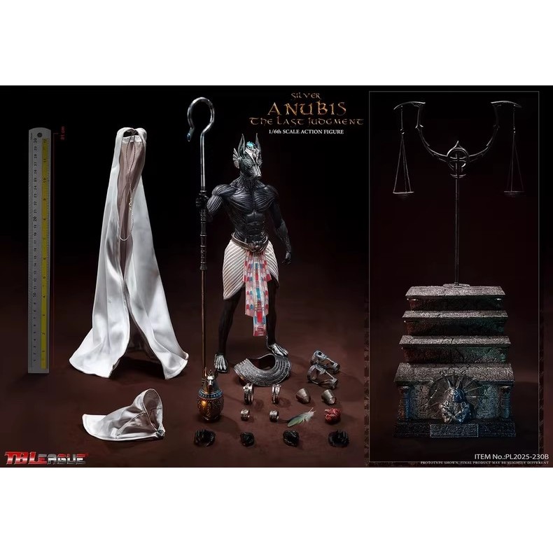 TBLeague 1/6 Doomsday Judging Anubis PL2025-230 Silver Action Figure