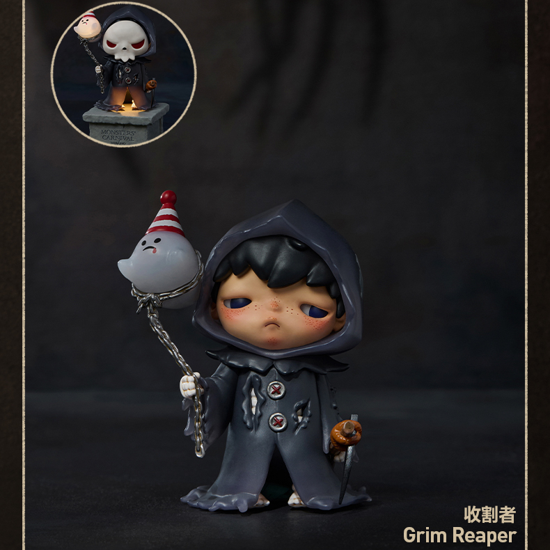 【คลังสินค้าพร้อม】Hirono V10 Monsters Comival Seriesies Figure-Made Mystery Box อินเทรนด์เล่นตกแต่งของขวัญสาว