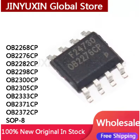 OB2268CP OB2276CP OB2276 OB2282CP OB2298CP OB2300CP OB2305CP OB2333CP OB2371CP OB2372CP SOP-8 IC ในส