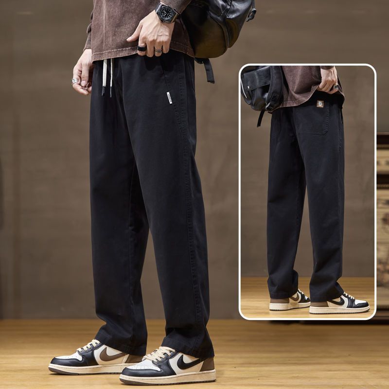 [โปรเด็ด] กางเกงวอมแฟชั่น ✦กระเป๋าข้าง 2 ช่อง✦ สไตล์ย้อนยุค เรียบง่าย ✦กางเกงคาร์โก้ผู้ชาย - รูปที่ 4