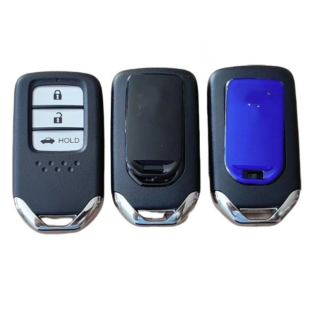 กุญแจรถรีโมทอัจฉริยะ 3 ปุ่มสําหรับ Honda 2016 รุ่น: 9th-Gen Accord, Crider, City, Civic