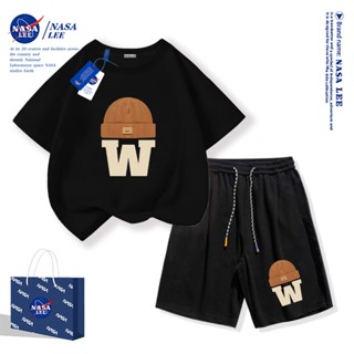 [จัดส่งในวันเดียวกัน] นาซ่า เสื้อยืดผ้าฝ้ายแท้ ออกแบบให้สวมใ…