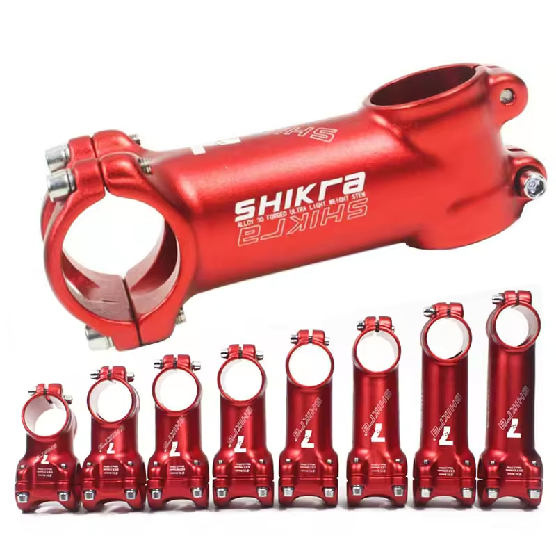 Shikra จักรยาน Stem 7 องศาสีดํา/สีแดงจักรยาน Handlebar Riser Fit สําหรับ 31.8 มม.Handlebar อุปกรณ์เสริม – โปรปัง