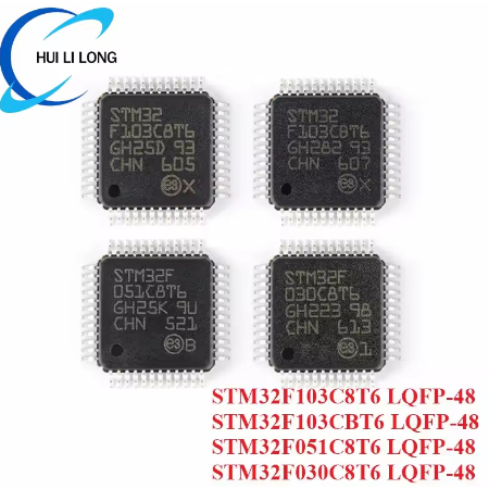 STM32F103C8T6 STM32F103CBT6 STM32F051C8T6 STM32F030C8T6 LQFP-48 STM32 F103CBT6 F051C8T6 F030C8T6 ชิป